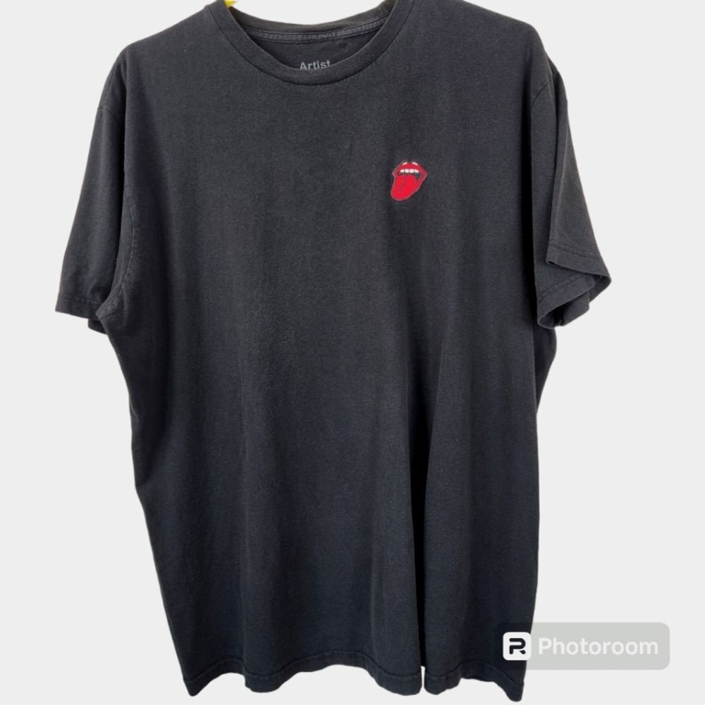 Artist Union Rolling Stones Patch Logo Short Sleeve Tee XL